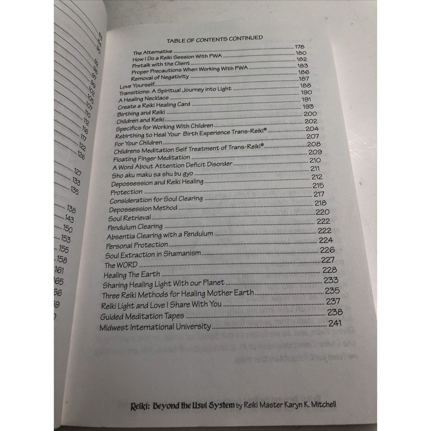 Reiki: Beyond the Usui System by Ph.D. Mitchell, Karyn K. PB 1996