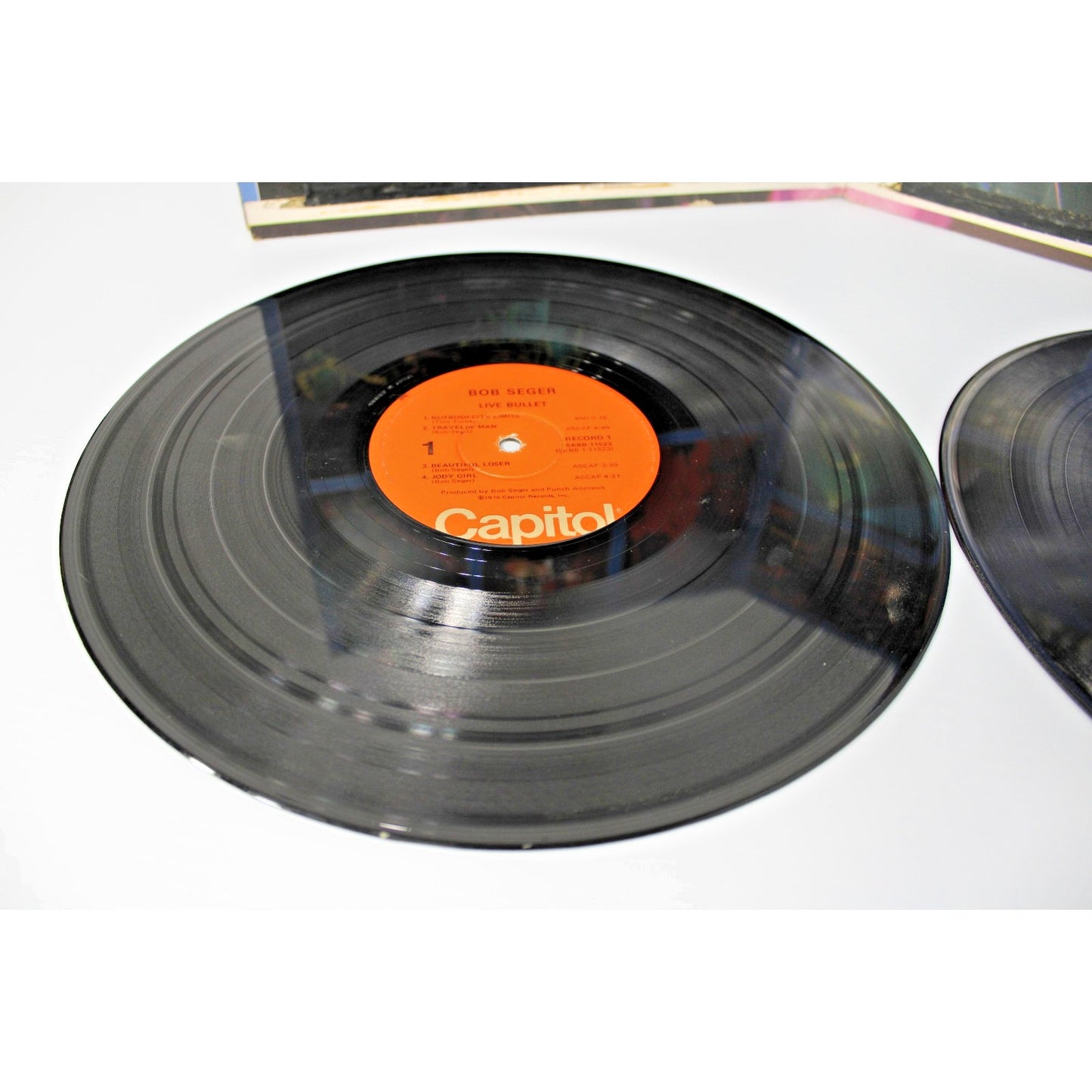 Bob Seger & The Silver Bullet Band- Live Bullet, 1976 Capitol Double Album- EX!