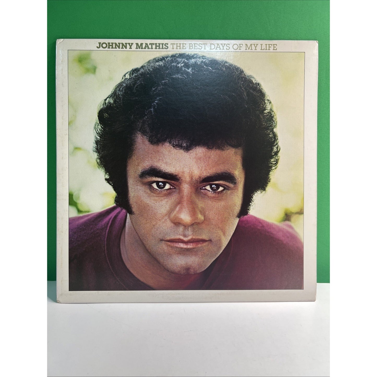 Johnny Mathis The Best Days of My Life Vinyl Record LP Columbia
