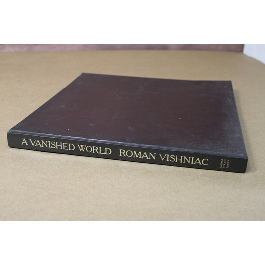 VTG 1983 Hardcover First Edition, A Vanished World, Roman Vishniac, Photography