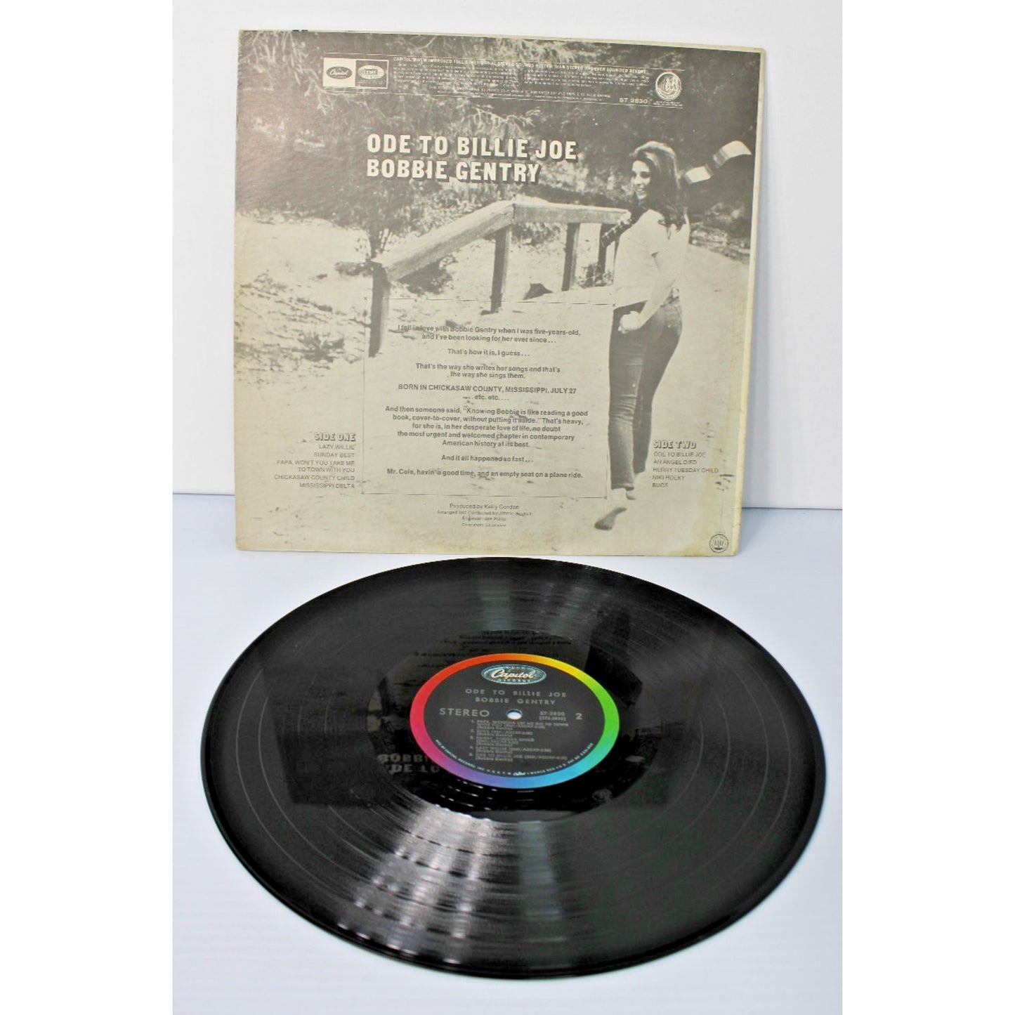 Bobbie Gentry- Ode To Billie Joe, 1967 Capitol ST-2830- EXCELLENT