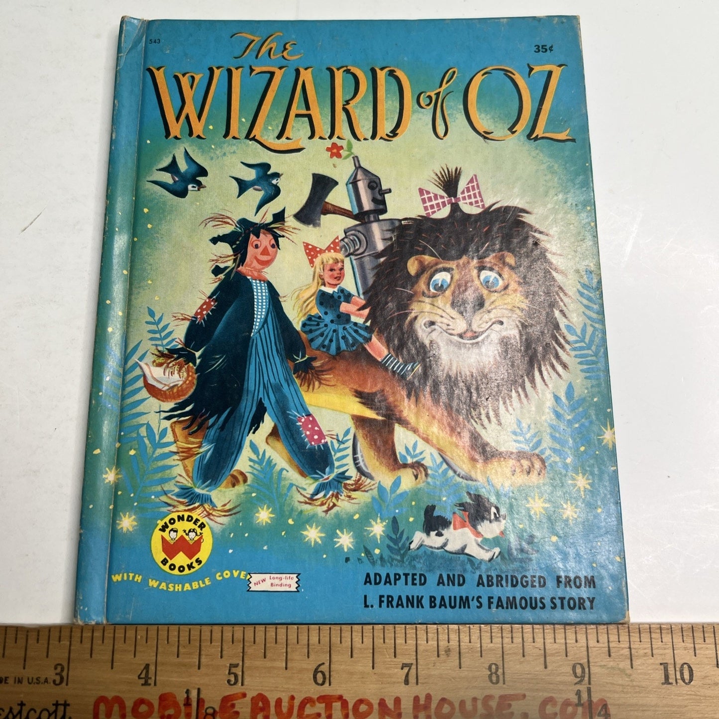 The Wizard Of Oz By Wonder Books 1951 L. Frank Baum Tom Sinnickson Illustrated