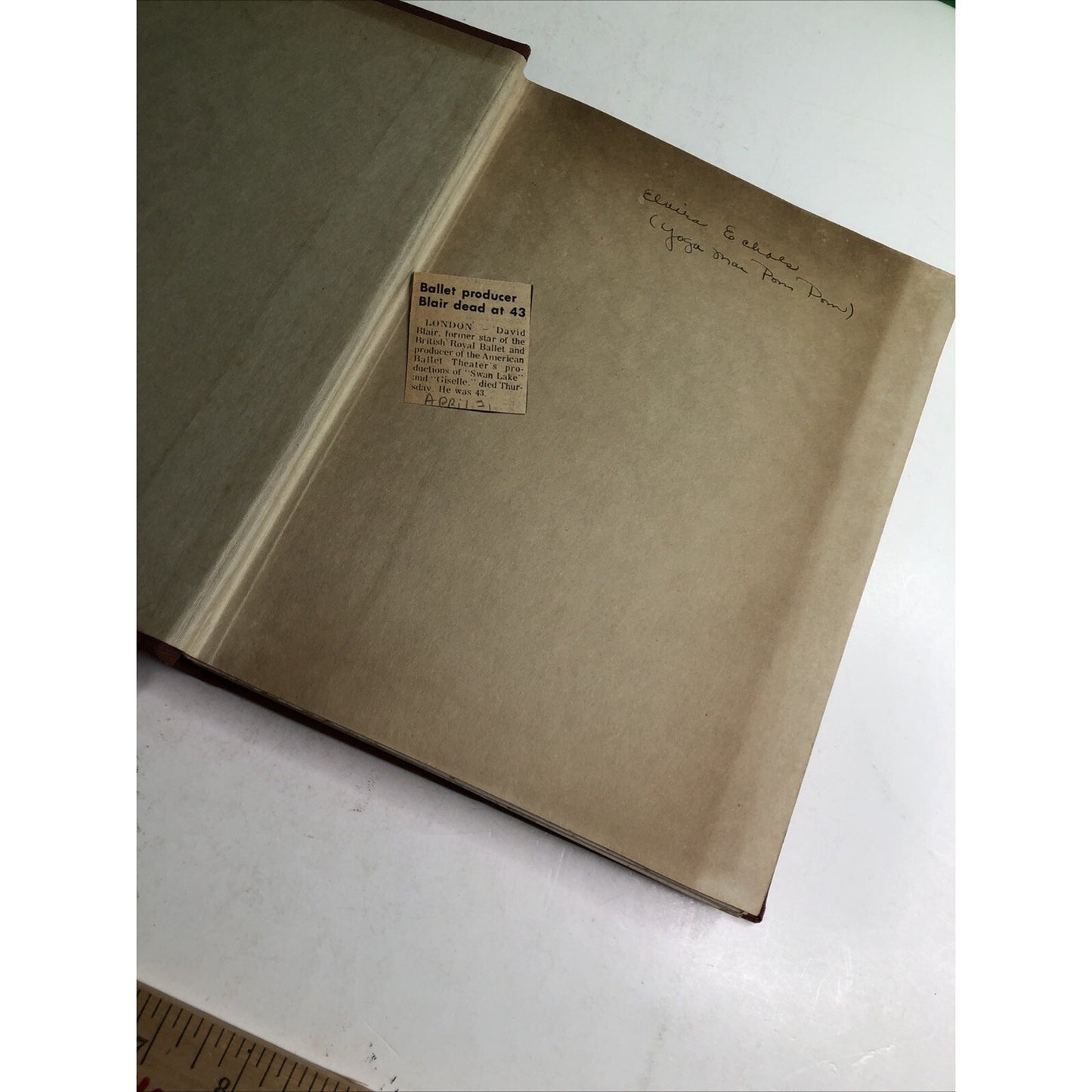 Dance Index 1944 The Romantic Ballet In London HC Illustrated