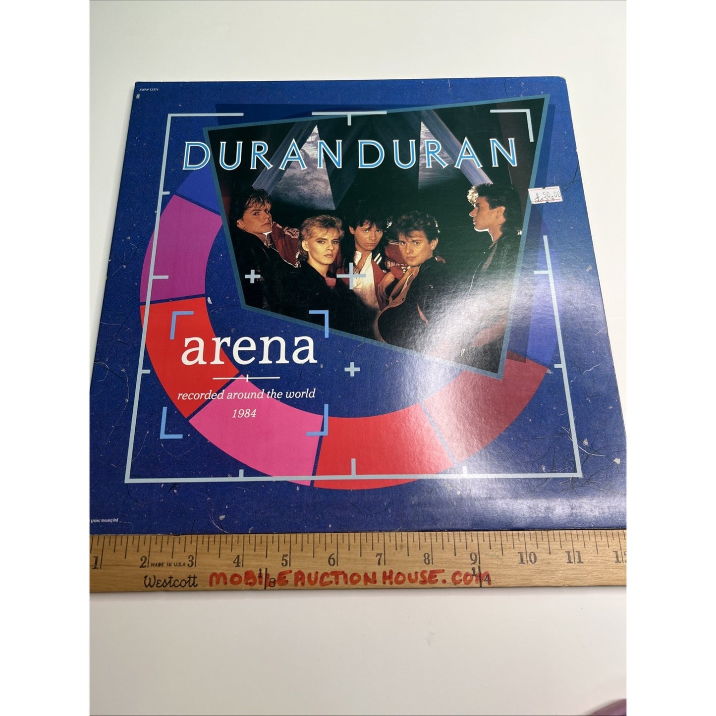 Duran Duran Arena Recorded Around the World 1984 Vinyl LP Record Gatefold