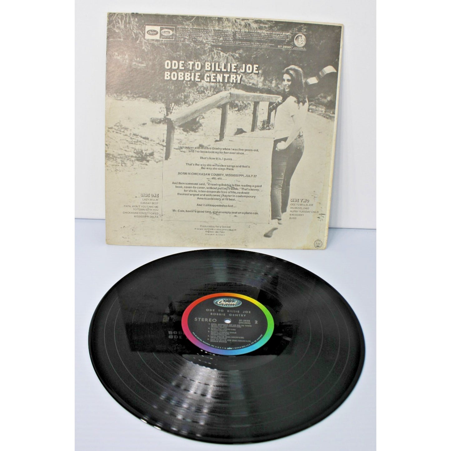 Bobbie Gentry- Ode To Billie Joe, 1967 Capitol ST-2830- EXCELLENT