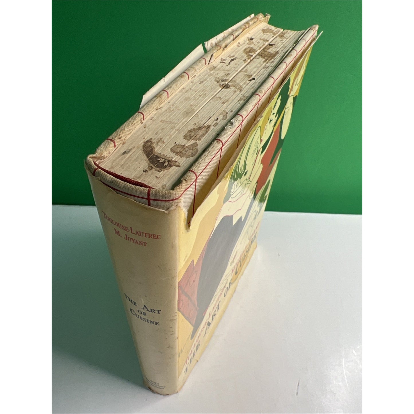 The Art of Cuisine Toulouse-Lautrec & Joyant HC DJ 1966 1st Edition Illustrated