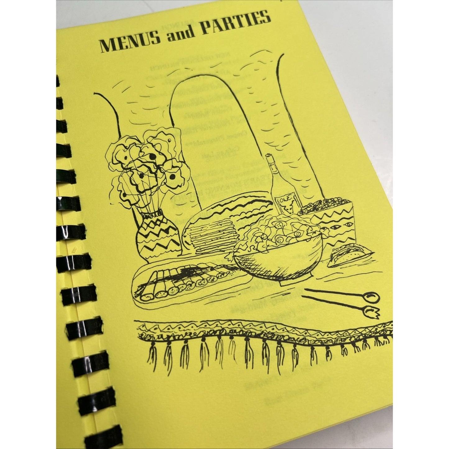 The Stuffed Griffin by Utility Club Griffin, Georgia Plastic Comb 1976 COOKBOOK