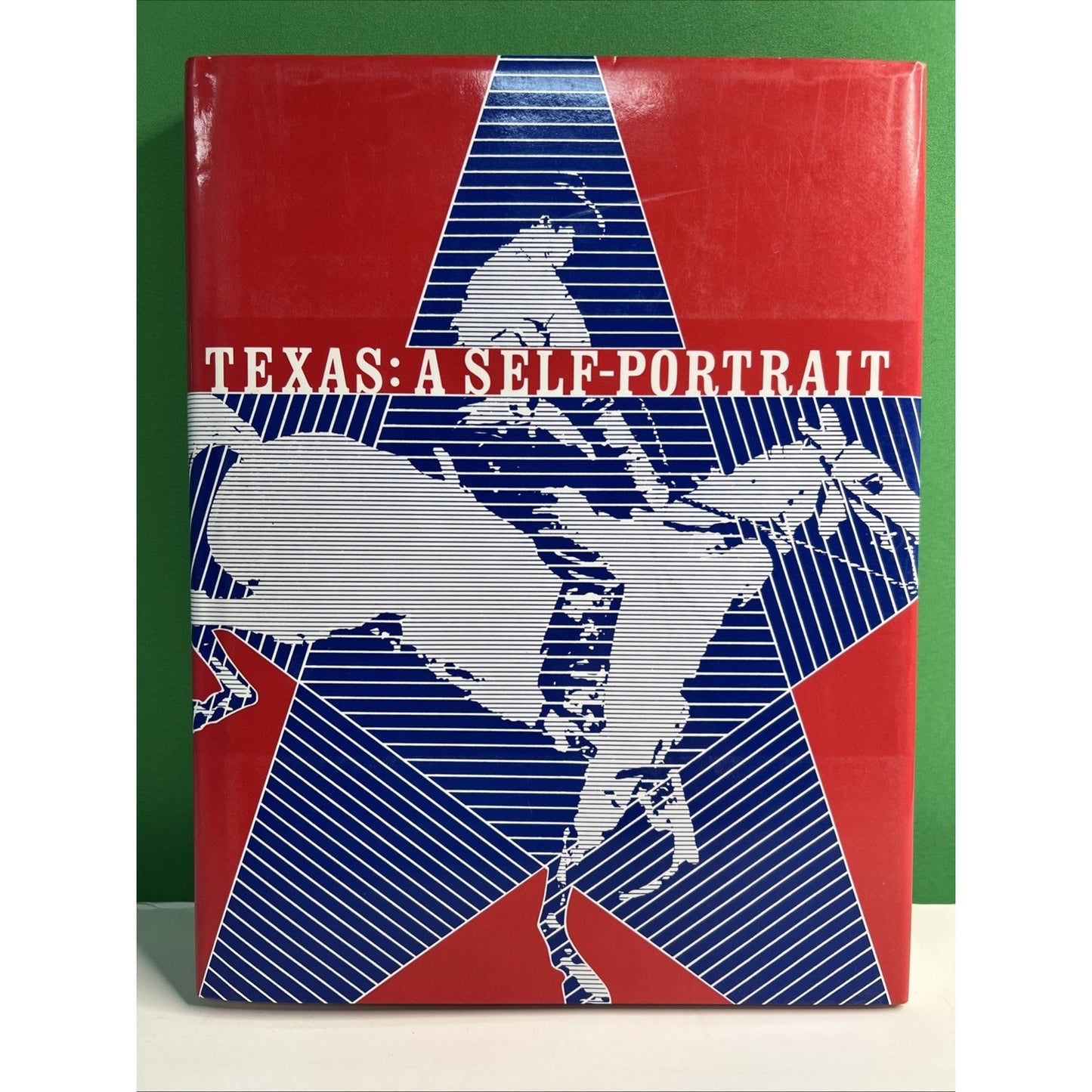 Texas A Self-Portrait by Jon Holmes HC DJ Illustrated 1983 Texas History