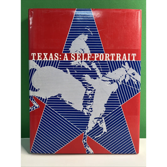 Texas A Self-Portrait by Jon Holmes HC DJ Illustrated 1983 Texas History