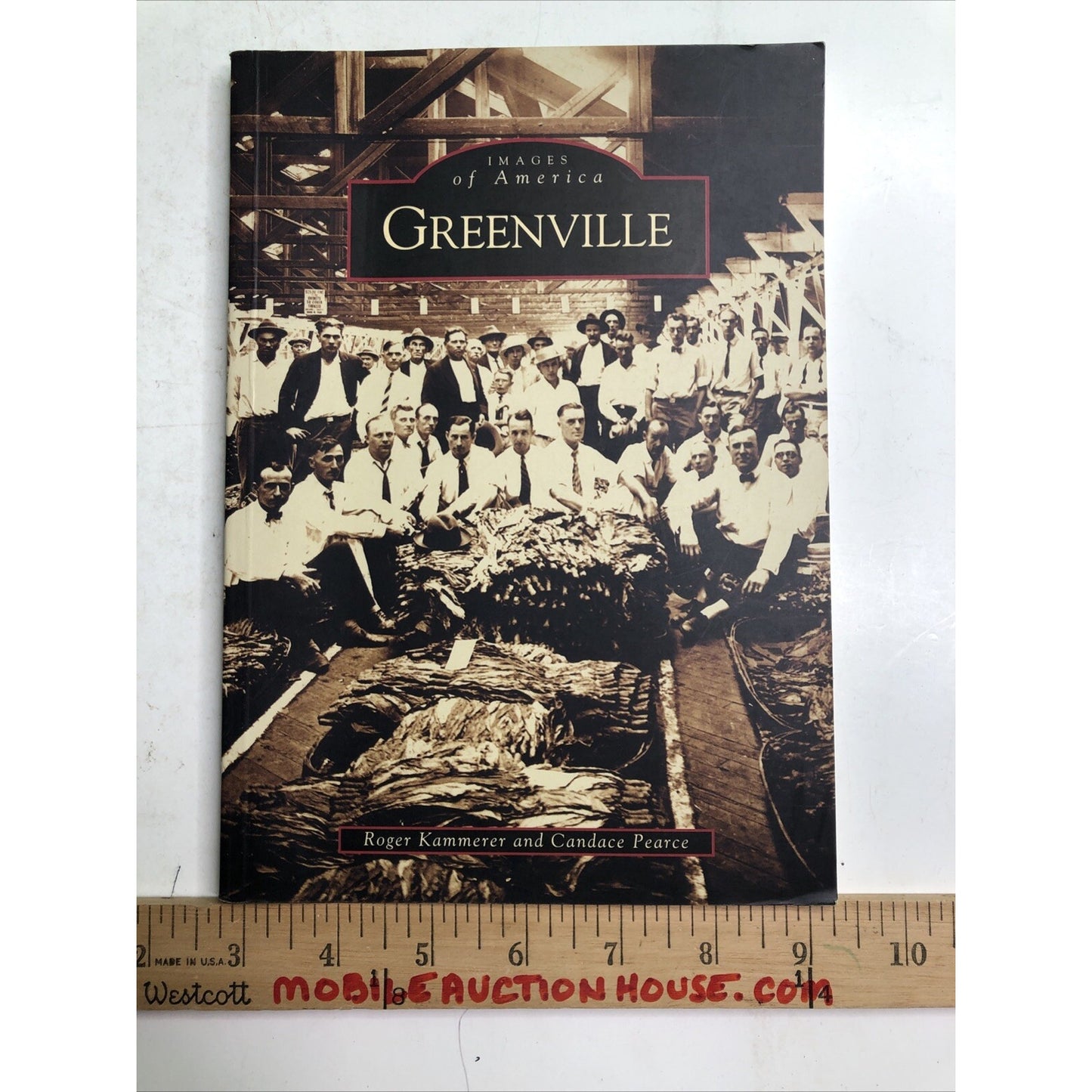 SIGNED Greenville, NC Images of America by Kammerer & Pearce 2001 PB Illustrated
