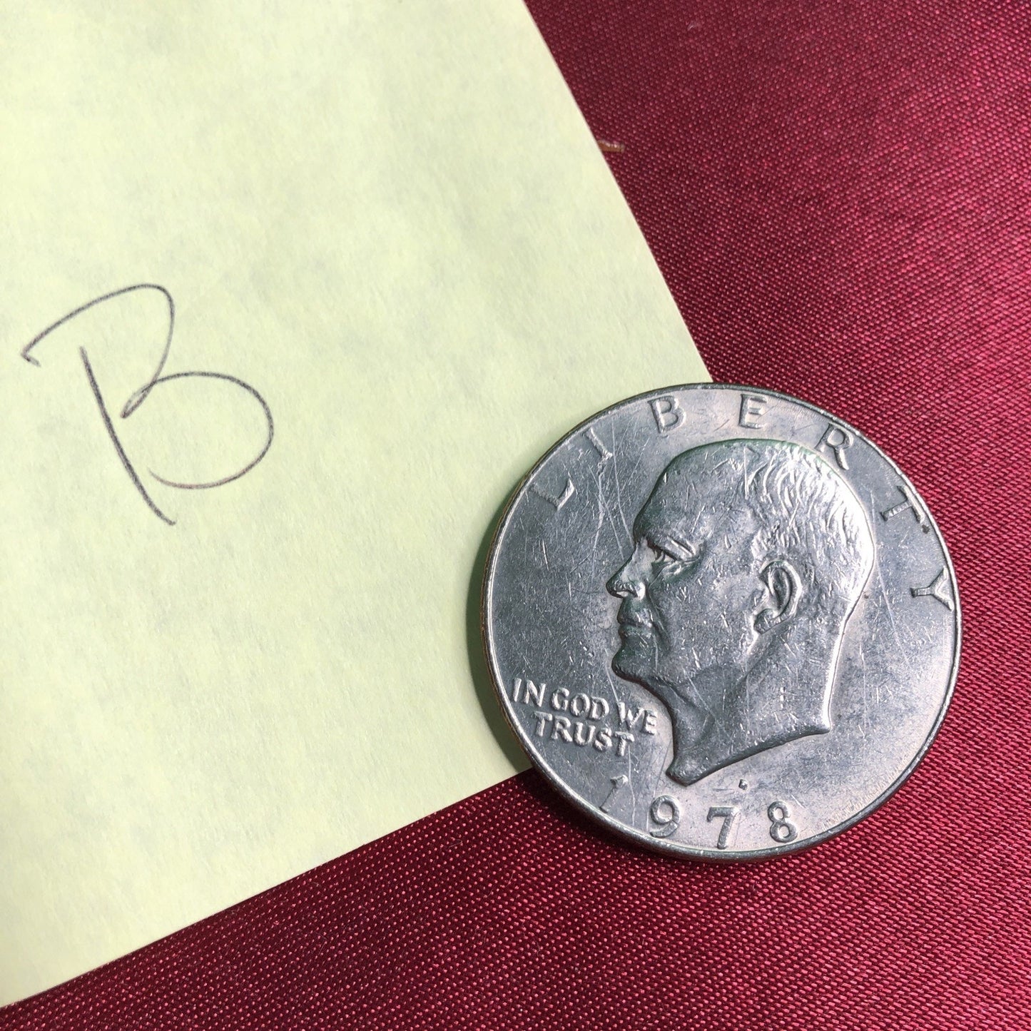 1978 President Eisenhower One Dollar Coin