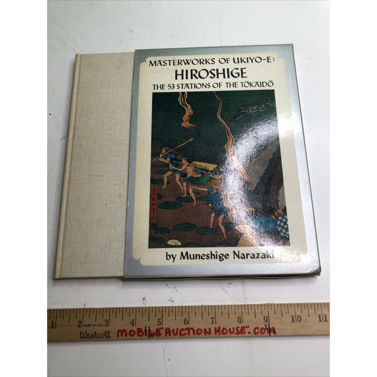 MASTERWORKS OF UKIYO-E: Hiroshige 53 Stations Tokaido 1969 1st Edition Slip Case