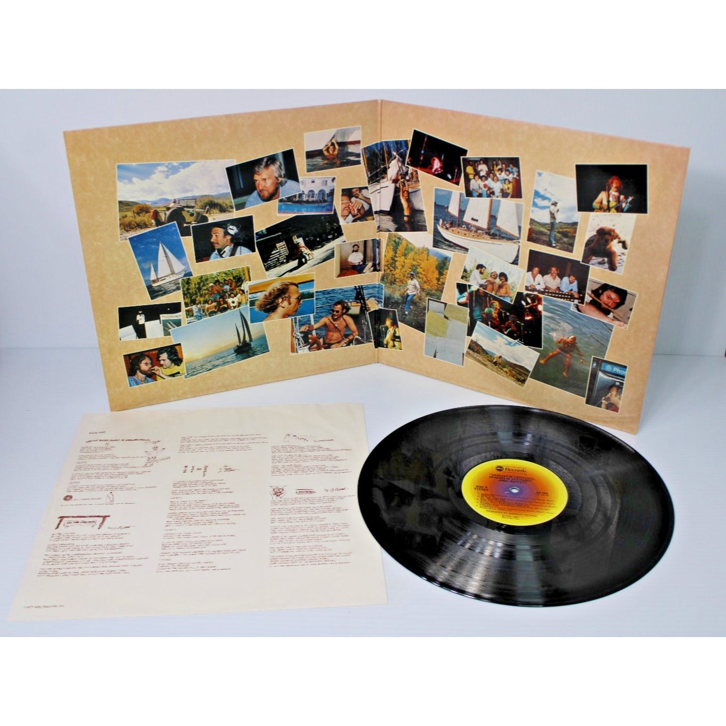 Jimmy Buffett – Changes In Latitudes, Changes In Attitudes- 1977- LP Vinyl ABC