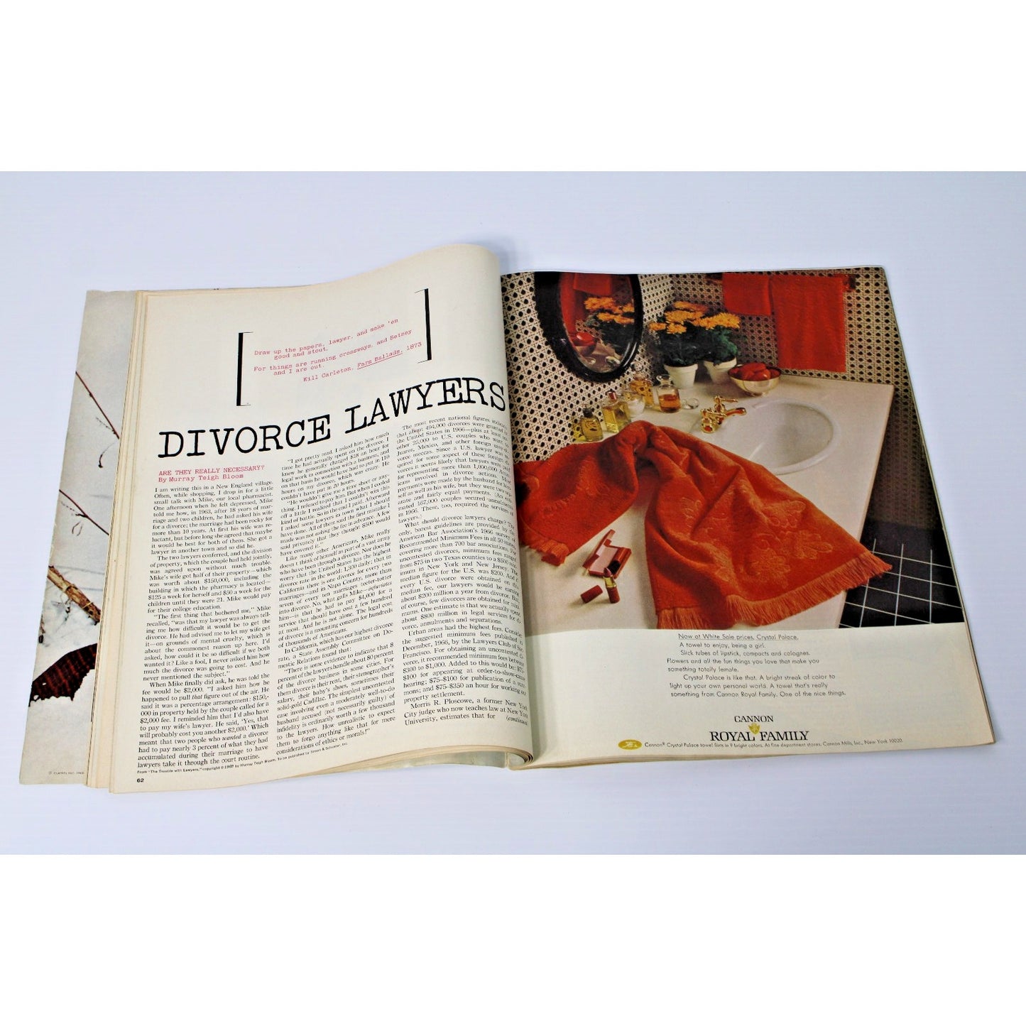 1969 January Ladies Home Journal- "The Pill", Vintage Home Advice, Relationships
