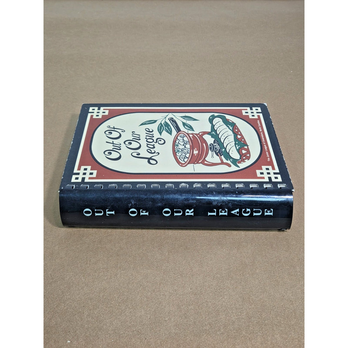 Vintage Out of Our League Greensboro NC Junior League Cookbook Southern Living