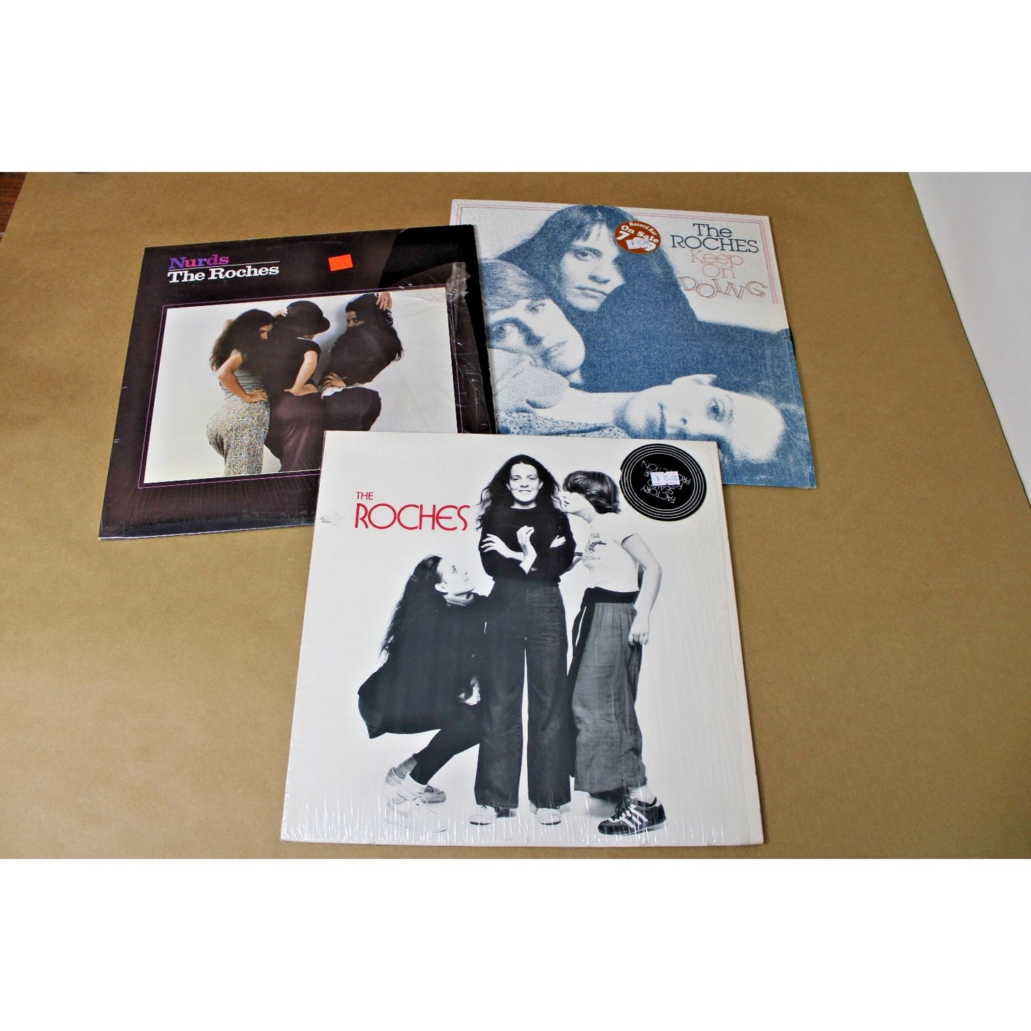 3 Album Lot, The Roches, Pioneering early 80s American Folk-pop