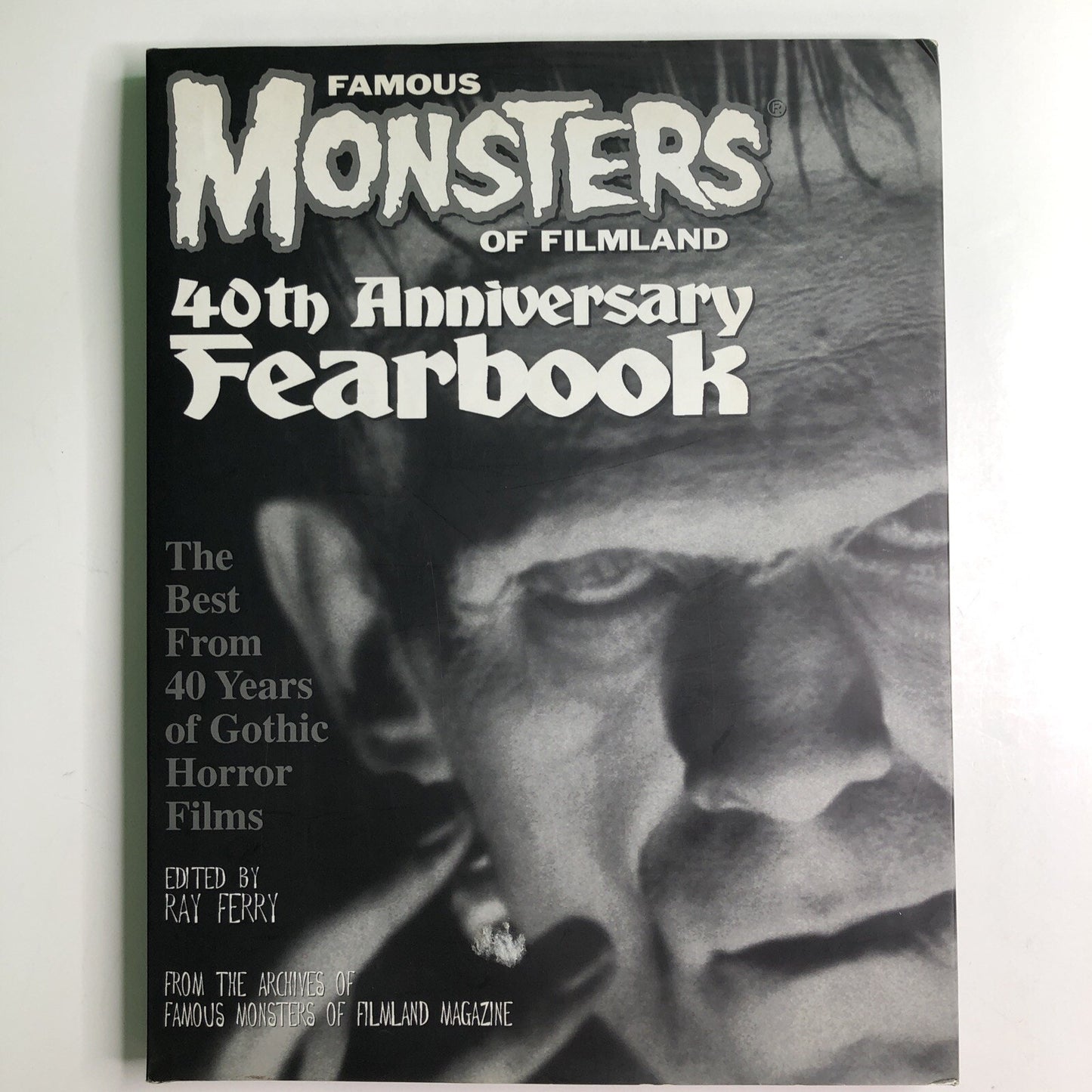 Signed By Author Famous Monsters of Filmland 40th Anniversary Fearbook 1998 1st