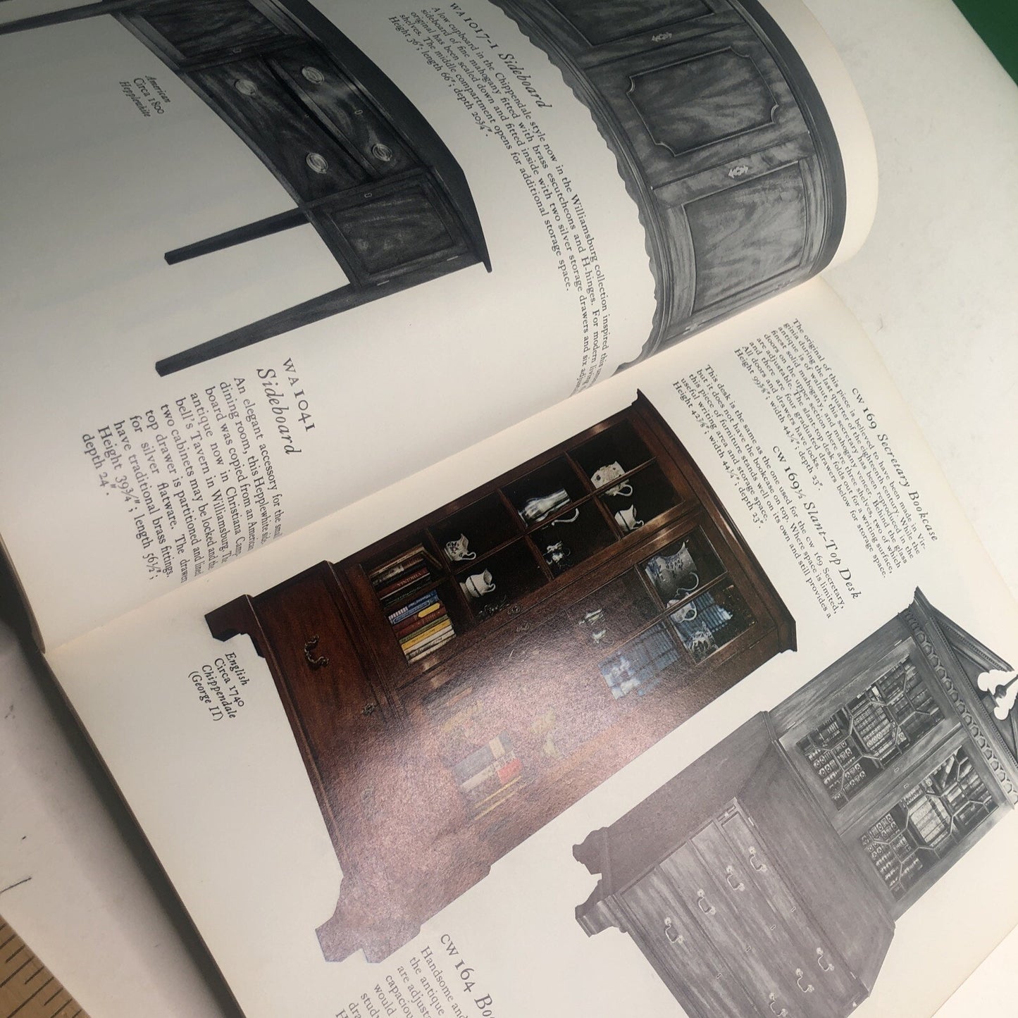 Williamsburg Reproductions Interior Designs Today's Living 1973 PB Craft House