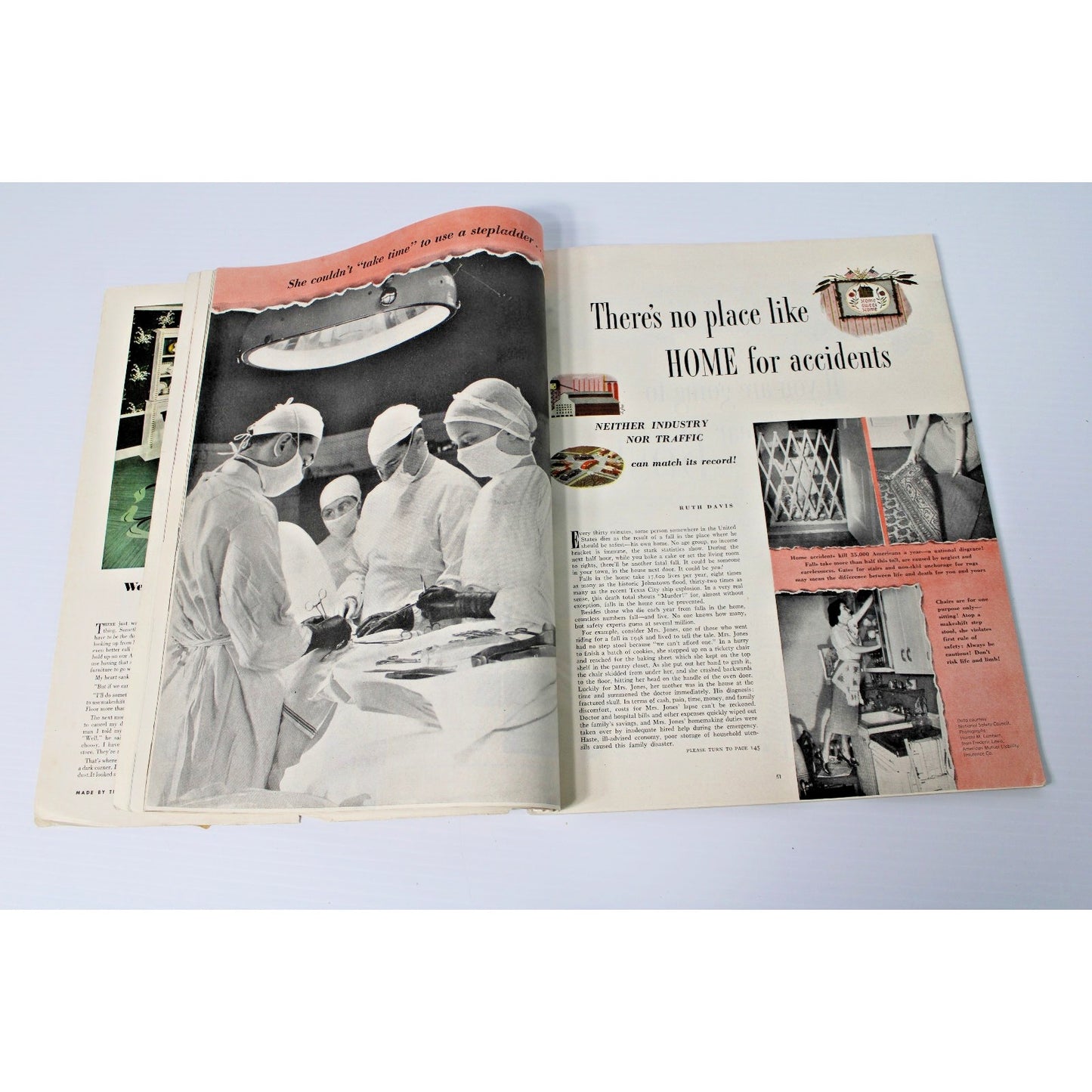 1949 March The American Home Magazine- House Garden Interiors MCM Decorating Ads