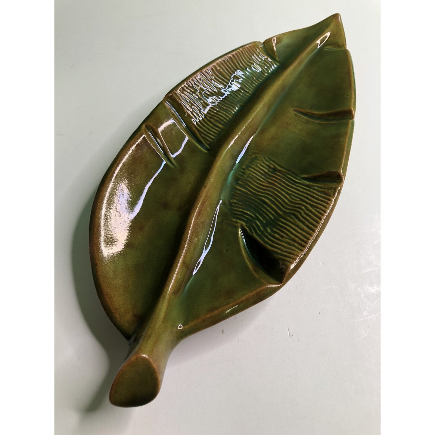 Rare Vintage Pinewood Pottery ASHTRAY TRINKET TRAY By EDITH HARWELL Fairhope AL