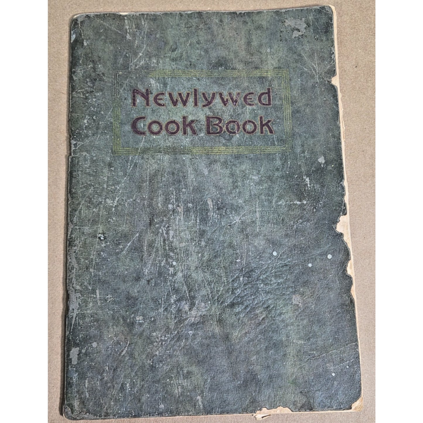 Rare 1922 Dallas Newlywed Cook Book - Publisher Signed Association Copy