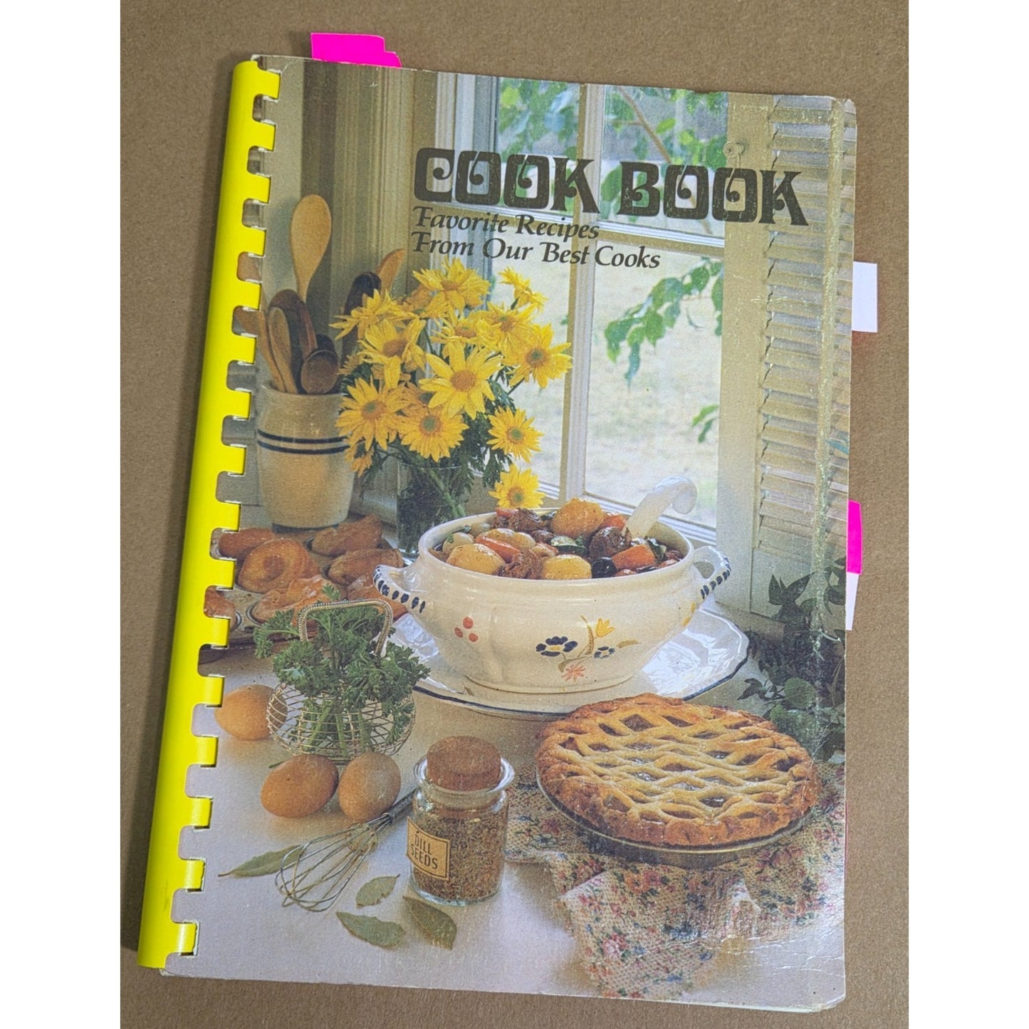 Vintage 1986 Favorite Recipes Cookbook Eagle Lake, TX White Cloud Baptist Church