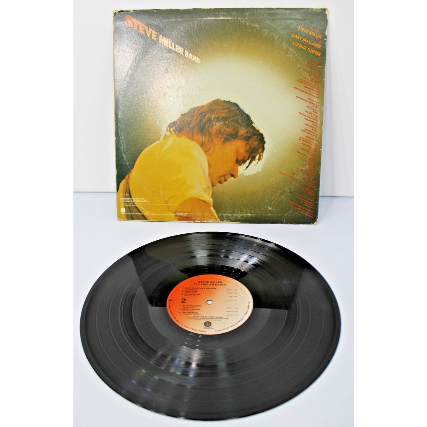 Steve Miller Band- Fly Like An Eagle, 1976 Capitol ST-11497, LP VG+/VG Sleeve