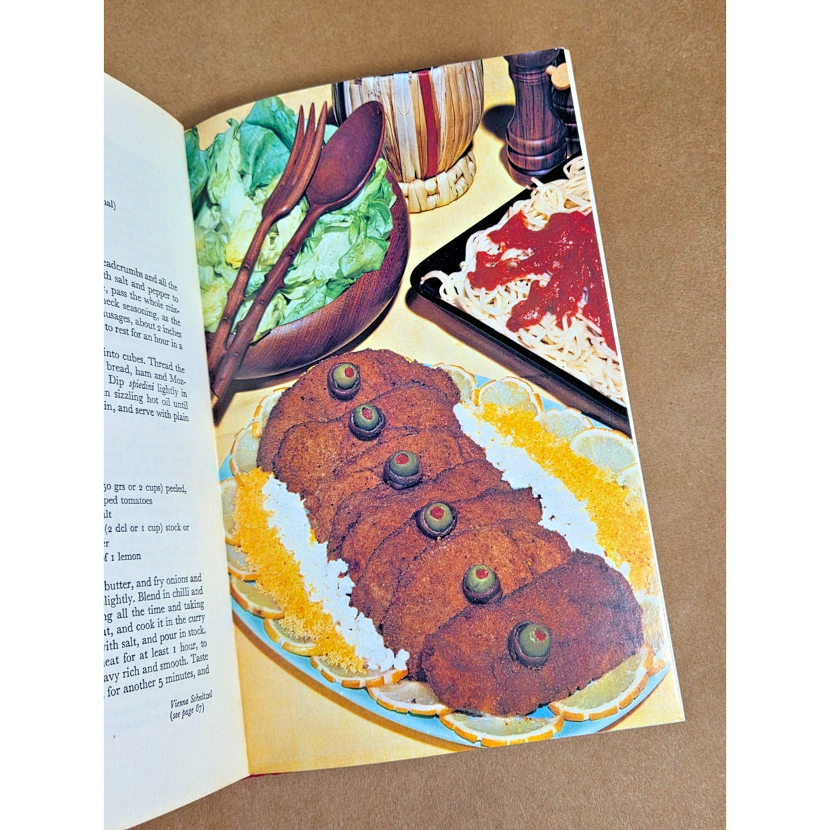 Vintage 1970 The World Book of Meat Dishes by Nina Froud - Rare Cookbook HC DJ