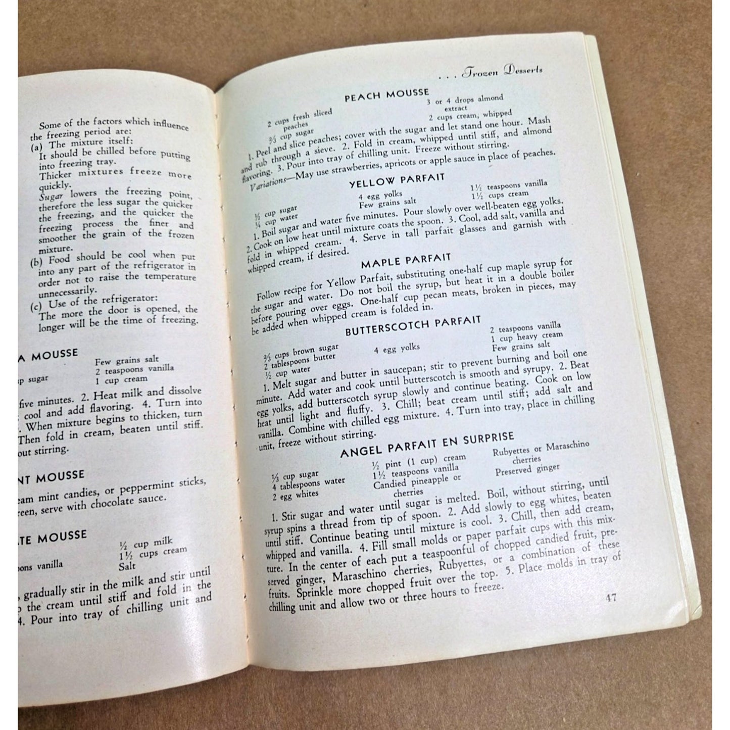 1934 GE Cookbook NRA Blue Eagle Logo Vintage Art Deco Kitchen Manual