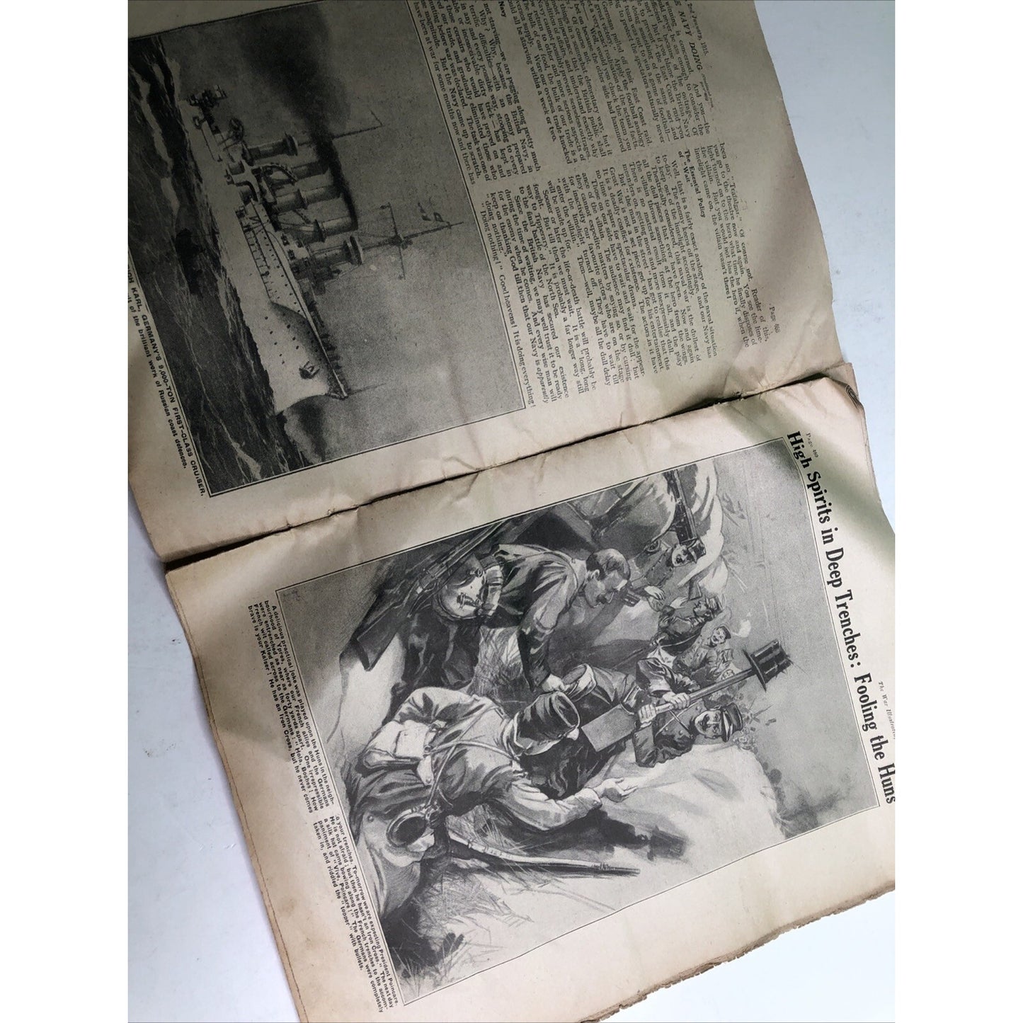January 1915 The War Illustrated No. 20 WW1 Era Newspaper Periodical