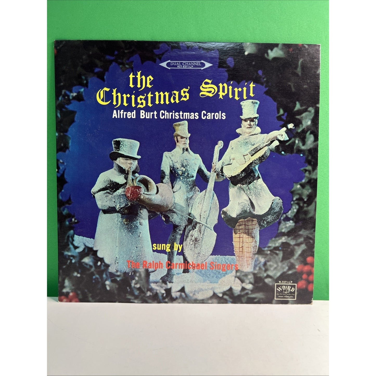 The Christmas Spirit LP RALPH CARMICHAEL Singers ALFRED BURT Christmas Carols
