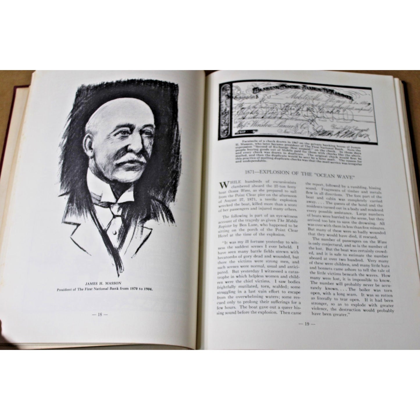 Highlights of 100 Years in Mobile 1865-1965 Alabama, Marian Acker First National
