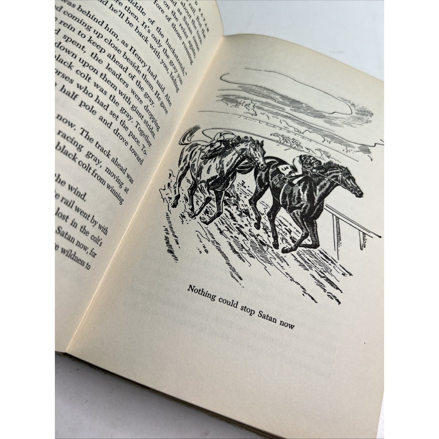 "The Black Stallion and Satan" by Walter Farley (1949) HC DJ 11th Printing
