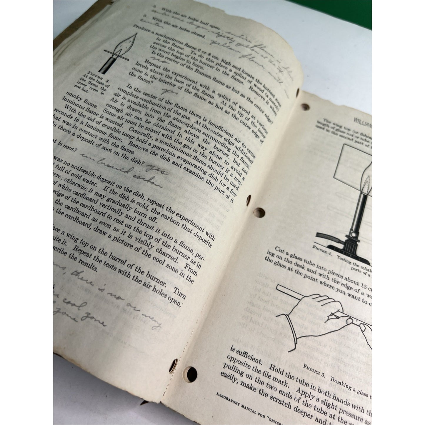 1947 Laboratory Manual of General Chemistry by Young & Porter Revised Edition