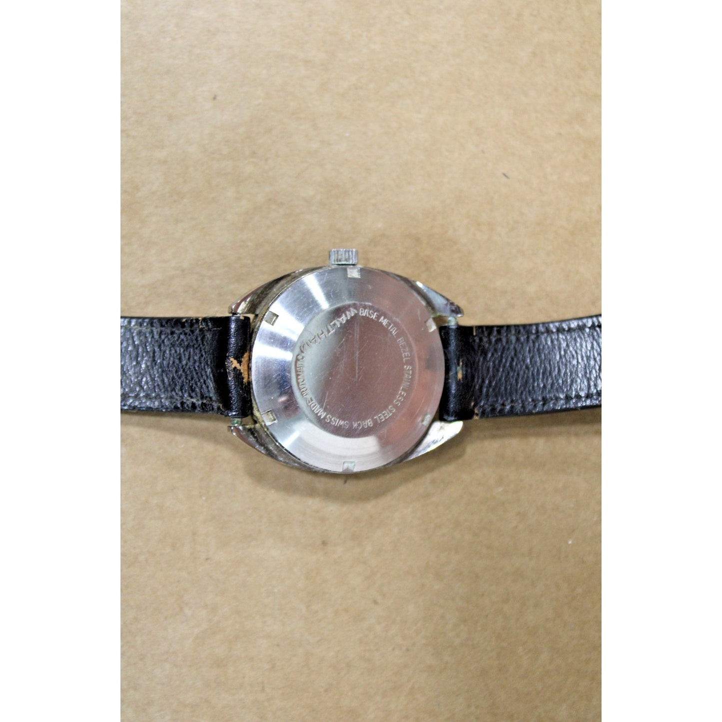 Vintage 1960s Waltham Self-Winding Incabloc 17 Jewels Men’s Watch- Works!
