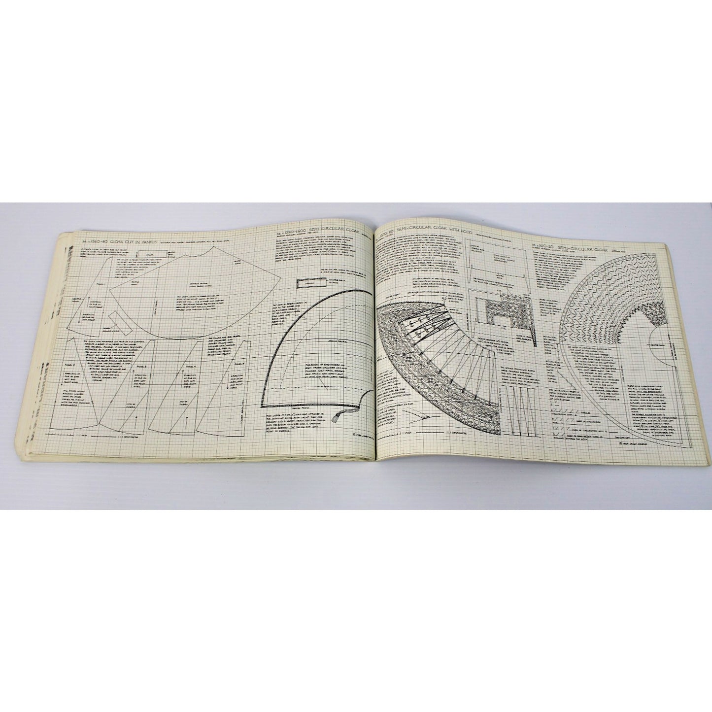 Janet Arnold- Patterns of Fashion Cut & Construction of Clothes 1560-1620 Vol. 1
