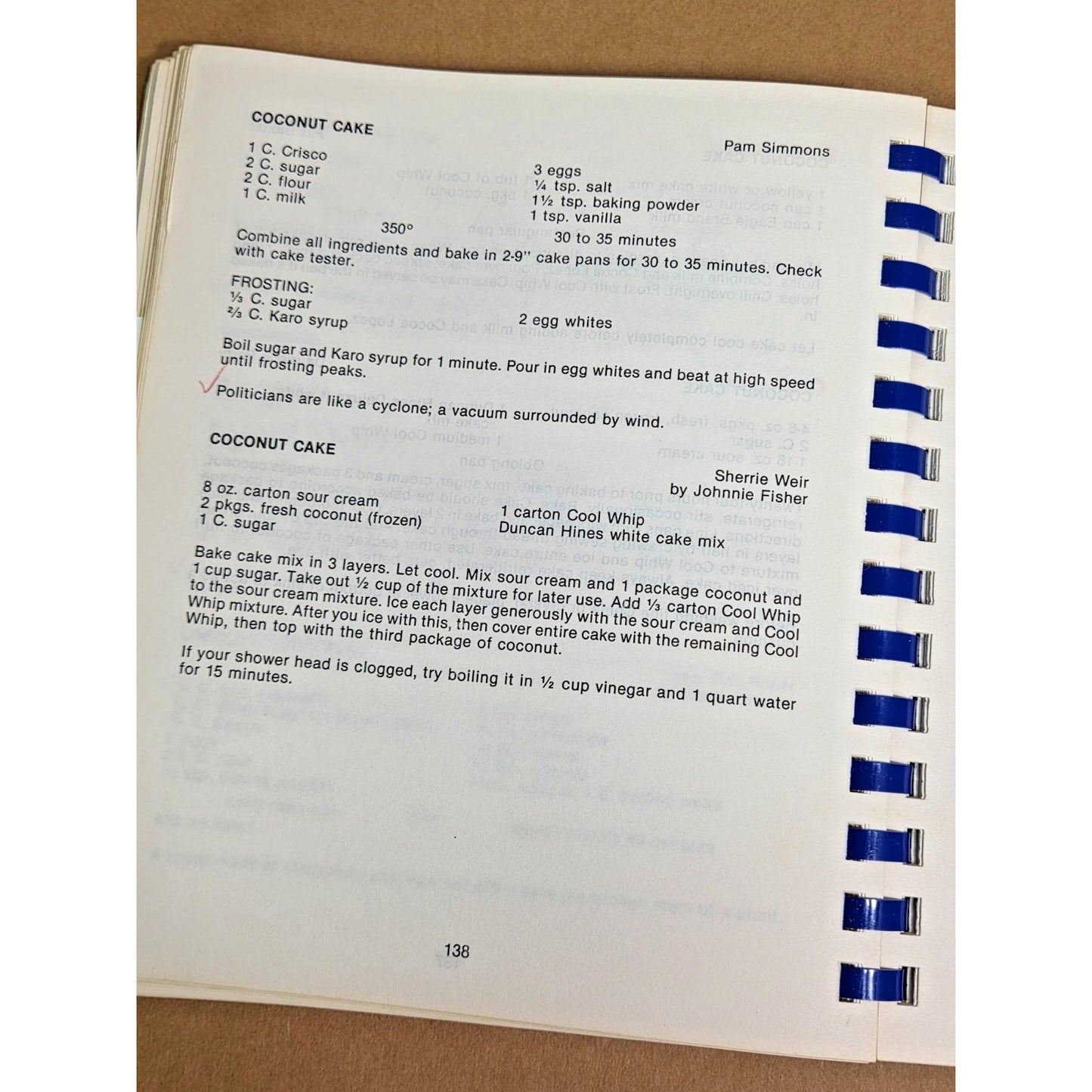1986 Collin County Texas Sesquicentennial Courthouse Cookbook - Vintage Texana