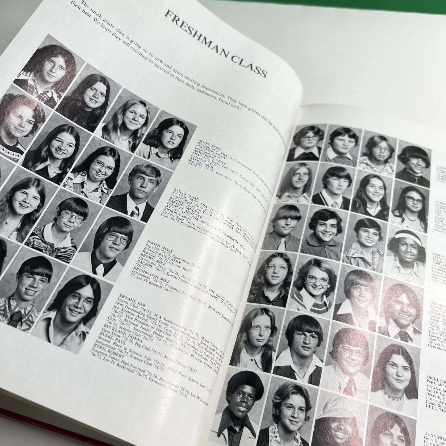 1976-77 The Highlander Shelburne Junior High School Yearbook