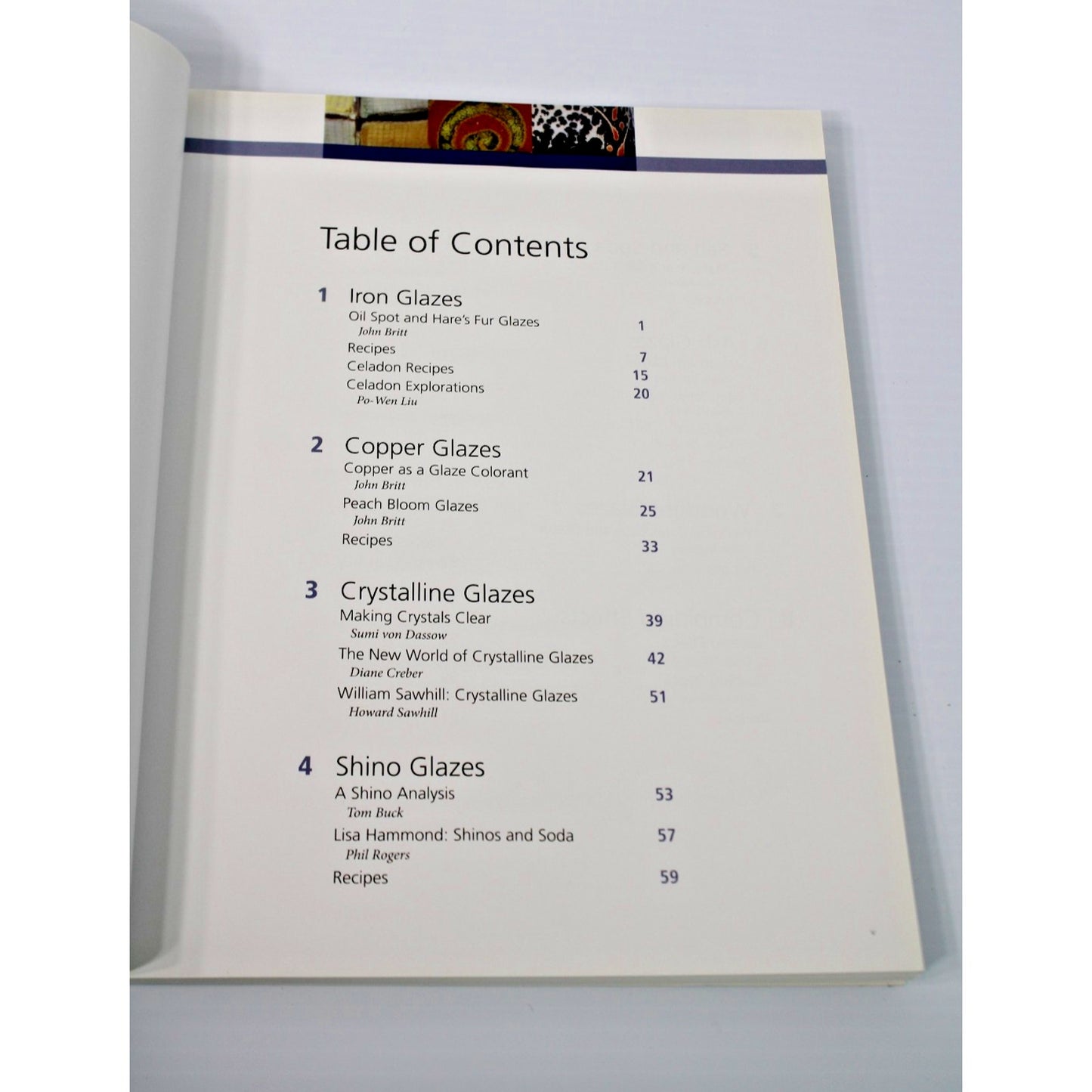 High-Fire Glazes: Ceramic Arts Handbook- Sherman Hall, American Ceramic Society