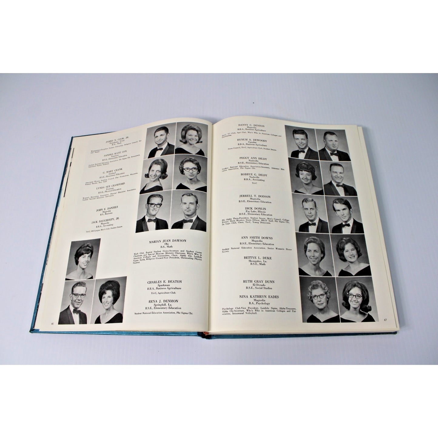 1964-65 Mulerider Southern State College Yearbook Magnolia, Arkansas AR