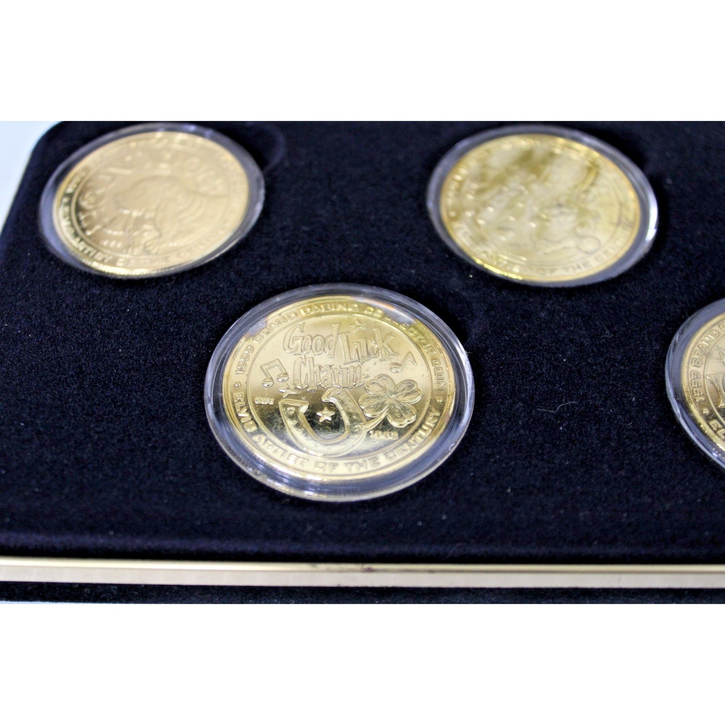 Vintage ELVIS Grand Casino Gulf Coast Series Collector Coin Set Limited Edition
