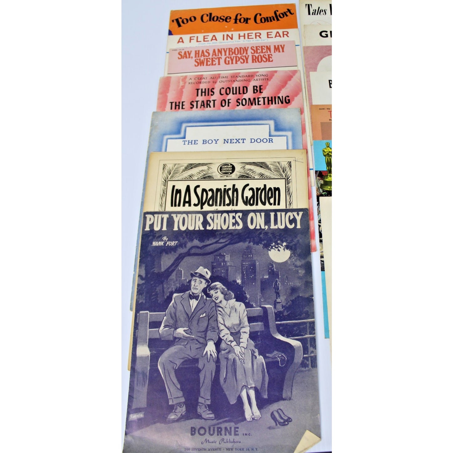 20 Pc Vintage Sheet Music- Strauss, Schubert, Sullivan, More!