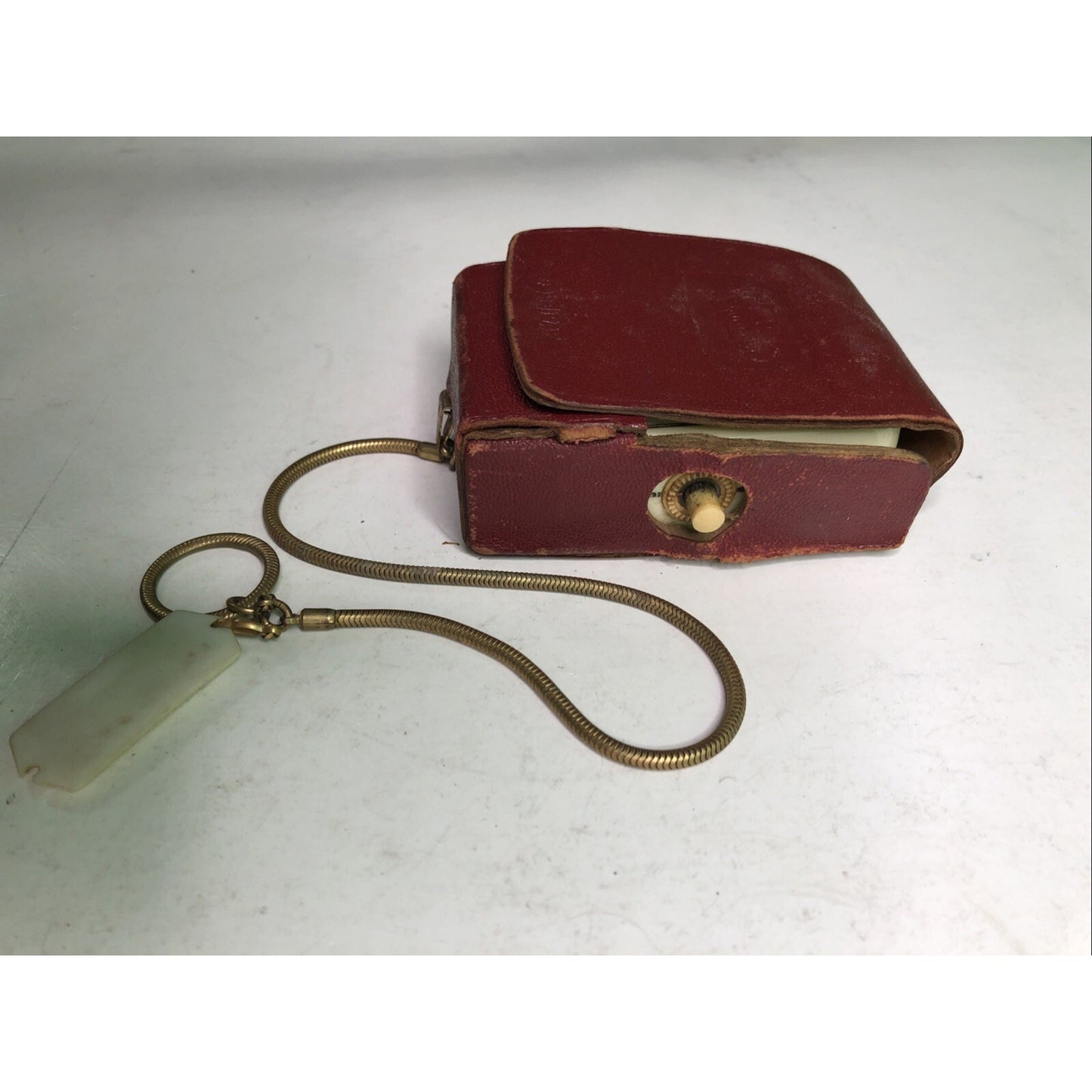 Bewi 1955 Automat Light Meter With Bertram Leather Case Vintage