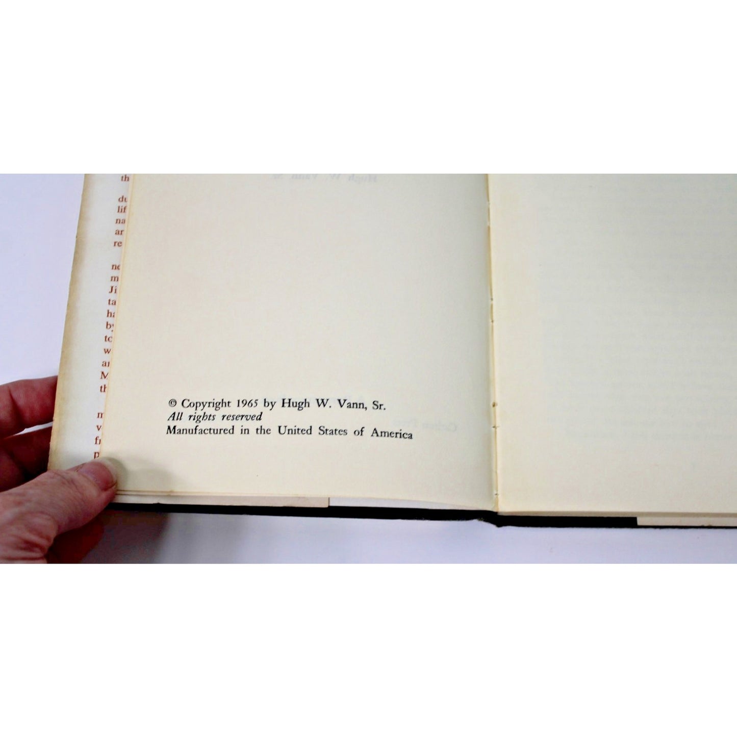 RARE- Small Town Alabama Mayor And This And That by Hugh W. Vann Hurtsboro, AL