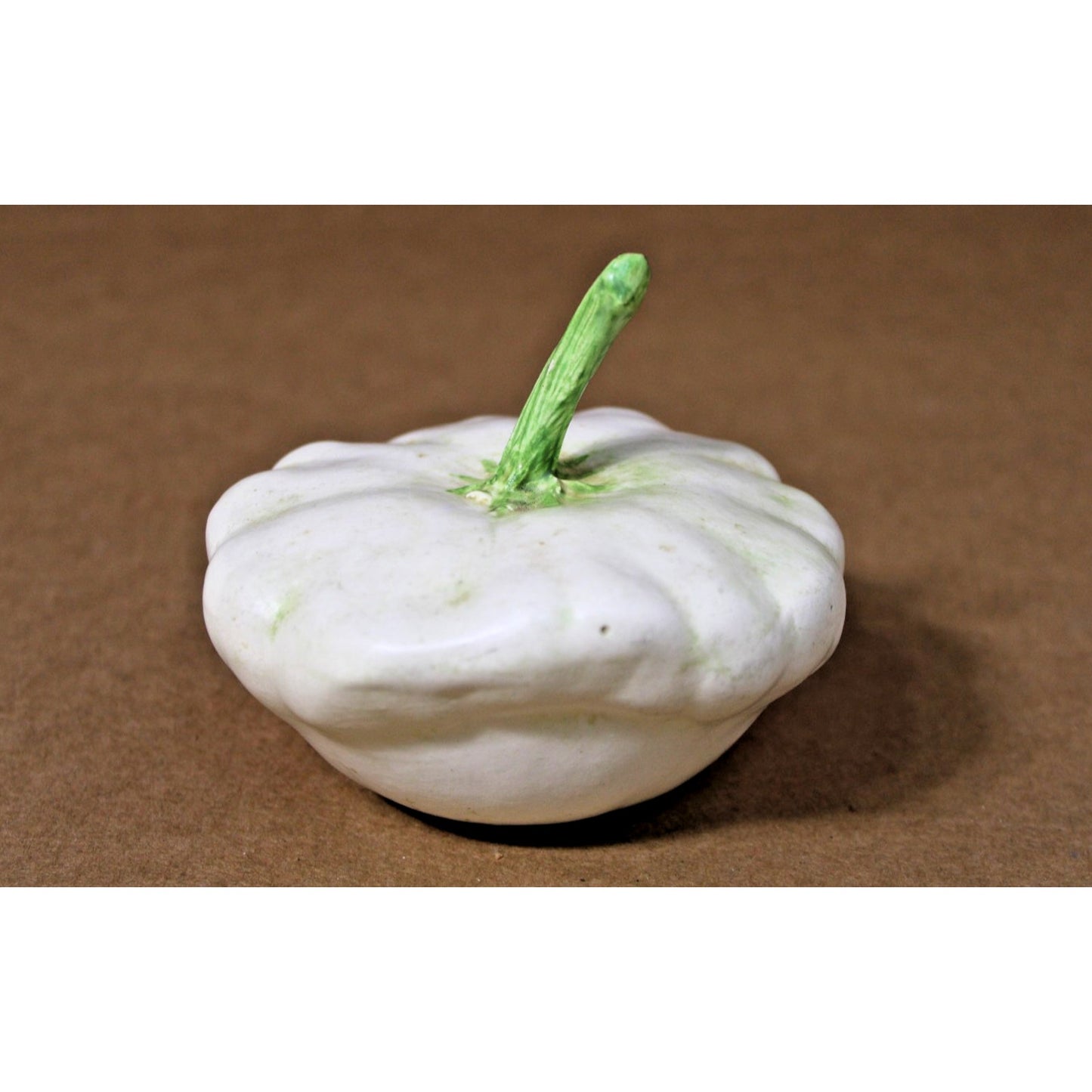 Mary Kirk Kelly, Rare Pattypan Squash Scultpure, Alabama Ceramic Artist, Signed