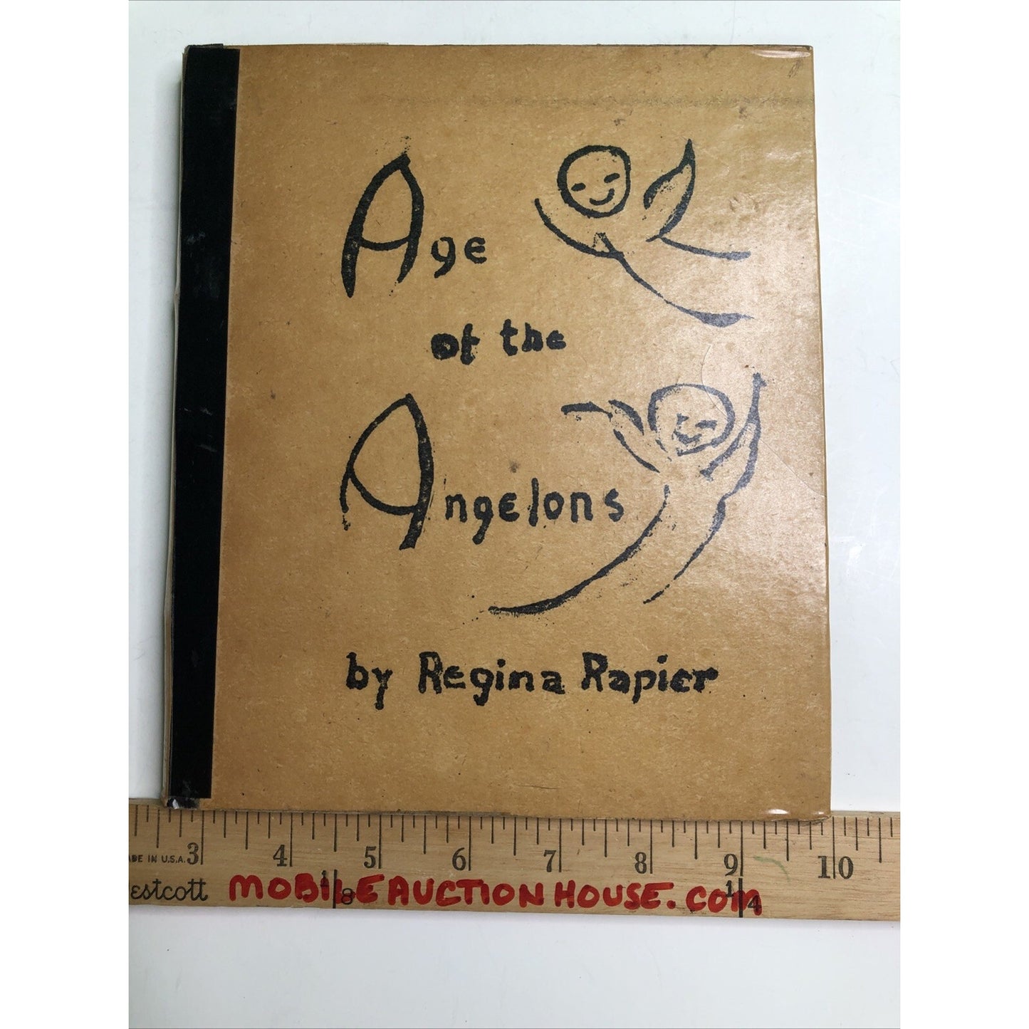 1971 Age Of The Angelons by Regina Rapier Atlanta Georgia Bulletin Art History