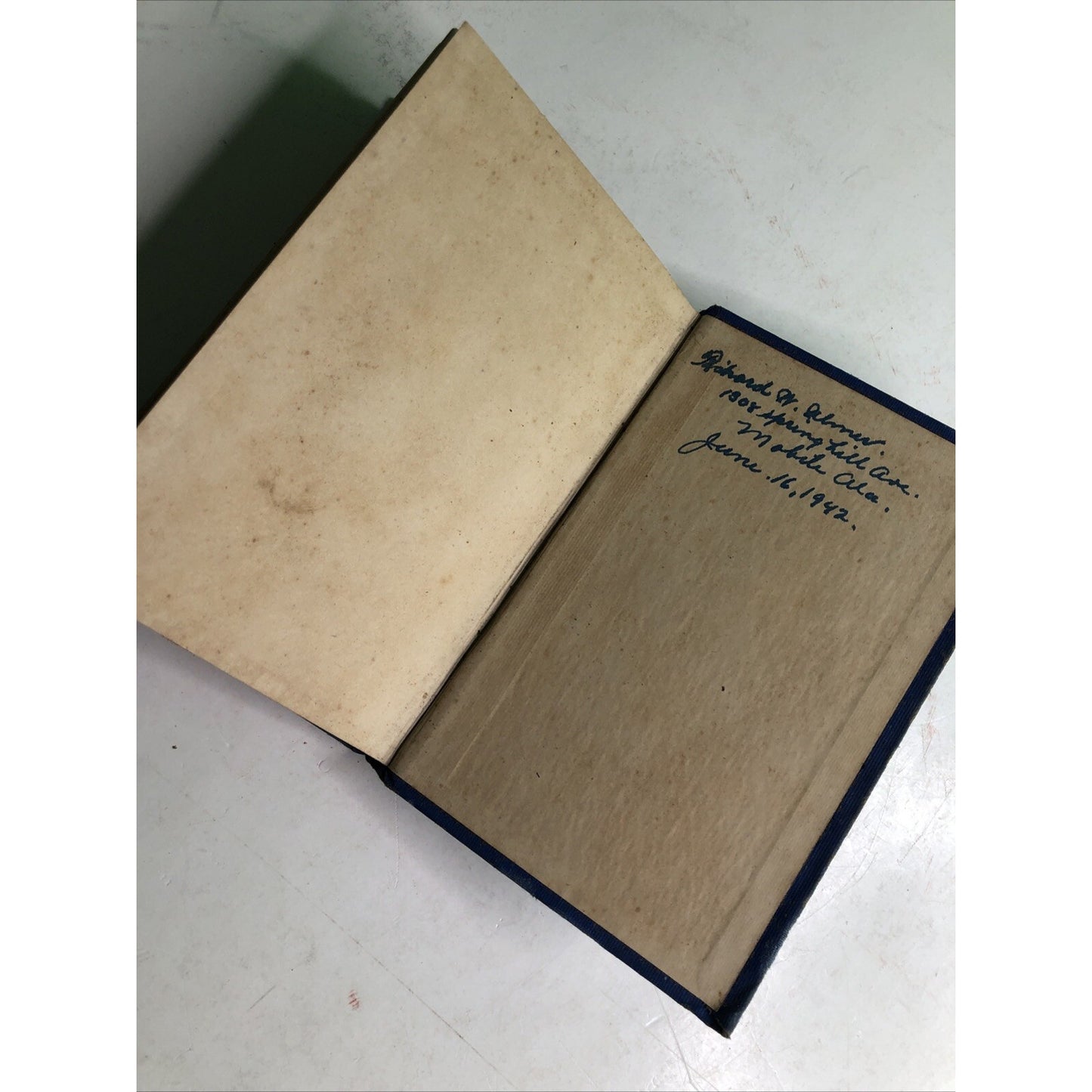 The Blue Book of Facts of Marine Engineering Steam and Gas License 1942 HC