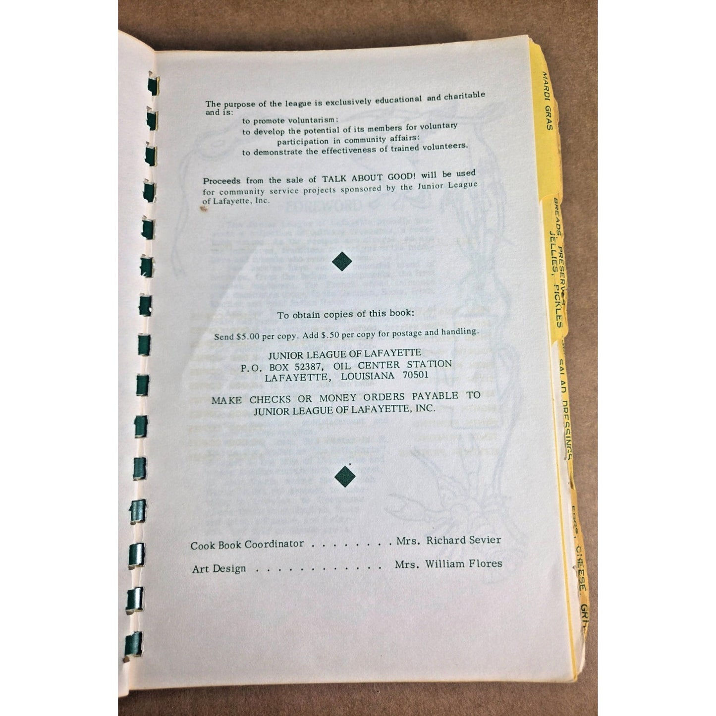 Vintage Talk About Good! Cajun Cookbook 1975 Junior League Lafayette LA