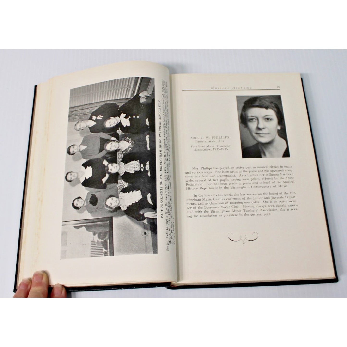 Rare 1936 Musical Alabama Vol 2, Issued by the Alabama Federation of Music Clubs