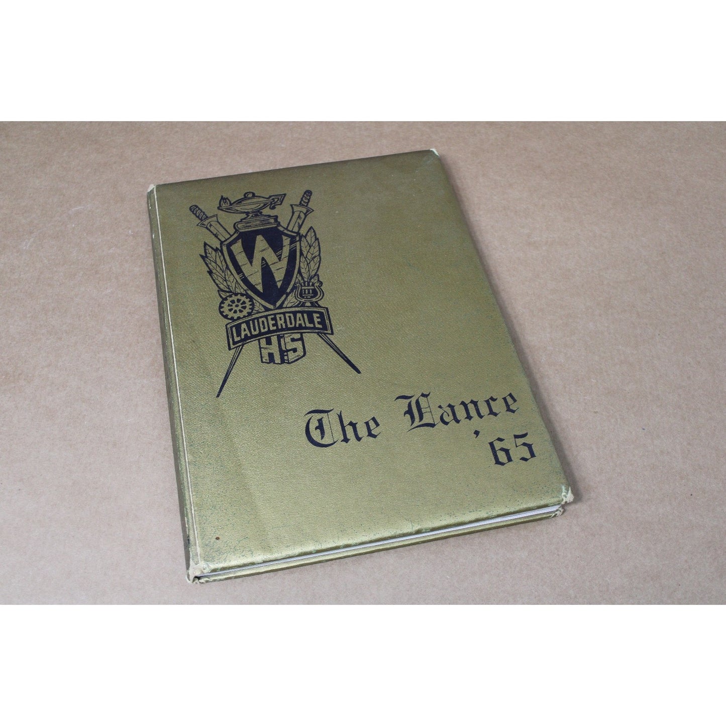 Vintage 1965 West Lauderdale High School Yearbook, The Lance, Collinsville, MS